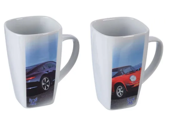 Tassenset aus Porzellan 